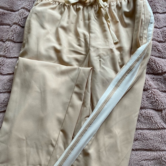 Silk nude pants - Picture 4 of 5